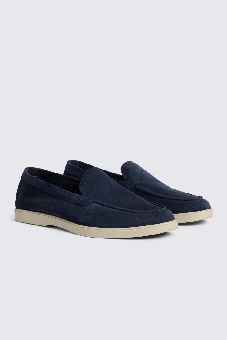 Navy Lewisham Relaxed Shoe
