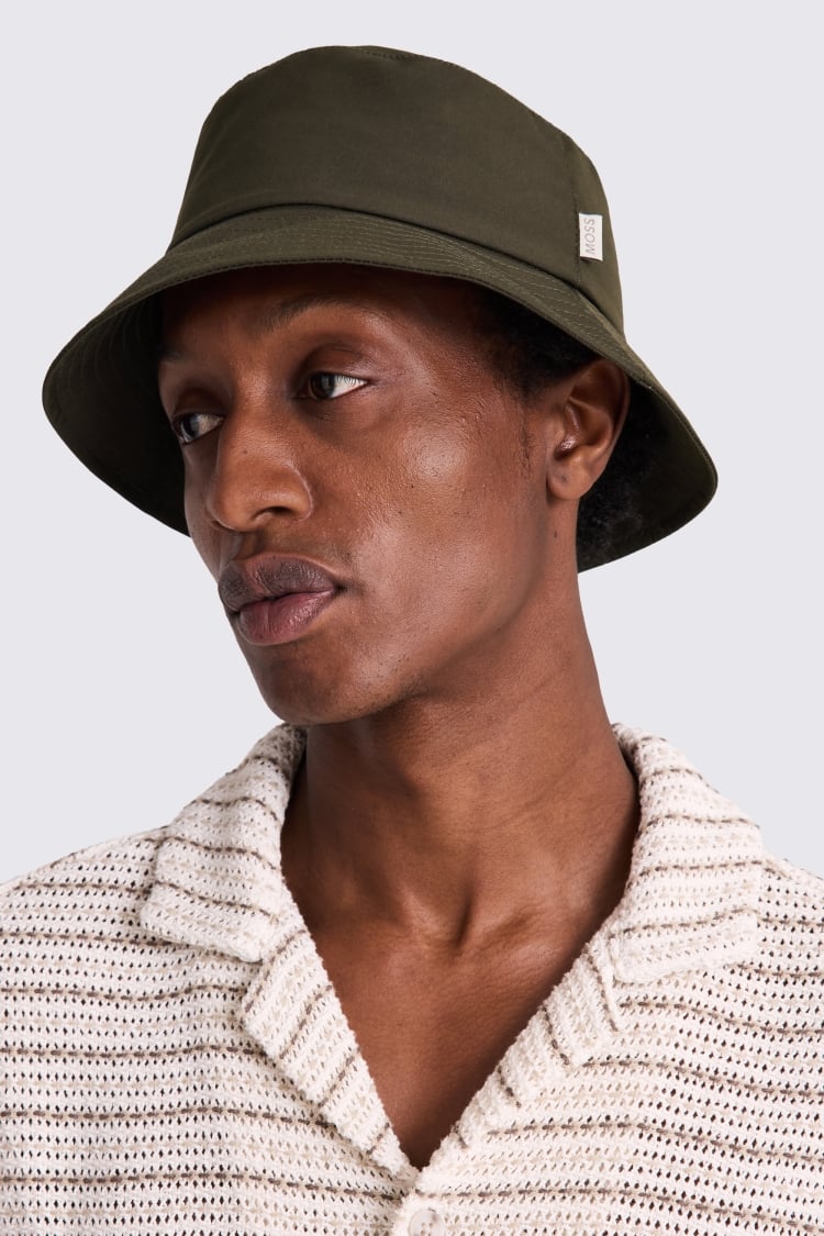 Water Repellent Olive Bucket Hat